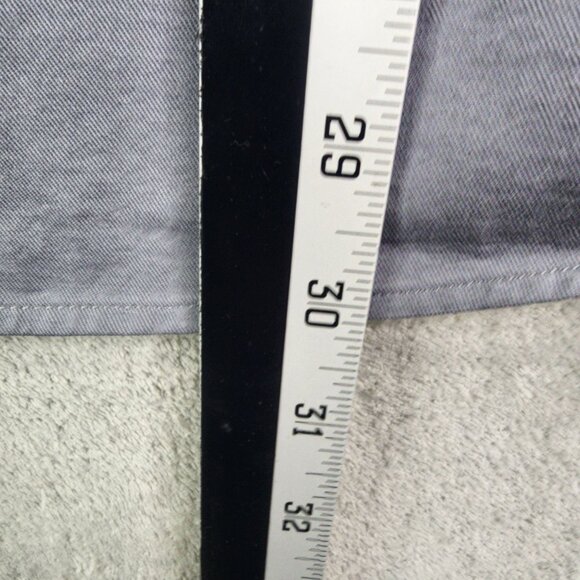 Mens Gray Michael Kors Dress Shirt Long Sleeve Button-Down Size 18 34/35 - Picture 10 of 11